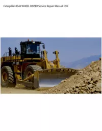 Caterpillar 854K WHEEL DOZER Service Repair Manual H9K preview