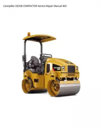 Caterpillar CB32B COMPACTOR Service Repair Manual 469 preview