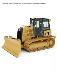 Caterpillar D5K2 XL TRACK-TYPE TRACTOR Service Repair Manual KWW preview