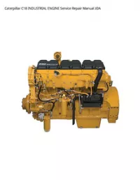 Caterpillar C18 INDUSTRIAL ENGINE Service Repair Manual JDA preview