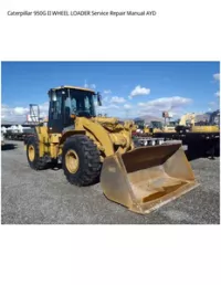 Caterpillar 950G II WHEEL LOADER Service Repair Manual AYD preview