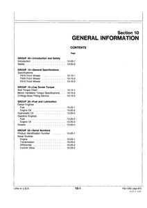 John Deere F935 manual