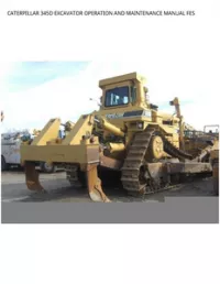 CATERPILLAR 345D EXCAVATOR OPERATION AND MAINTENANCE MANUAL FES preview