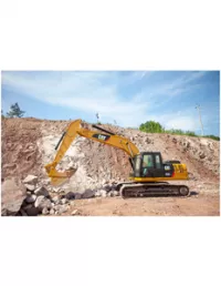 CATERPILLAR 323D2 L EXCAVATOR OPERATION AND MAINTENANCE MANUAL YCR preview