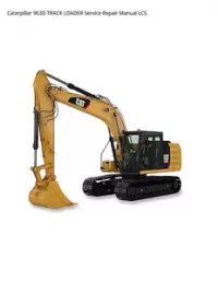 Caterpillar 963D TRACK LOADER Service Repair Manual LCS preview