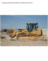 Caterpillar 963D TRACK LOADER Service Repair Manual TLG preview