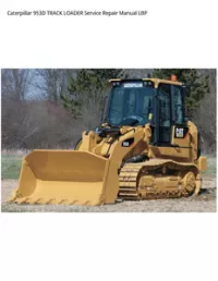 Caterpillar 953D TRACK LOADER Service Repair Manual LBP preview
