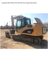Caterpillar D6R II TRACK-TYPE TRACTOR Service Repair Manual BMJ preview