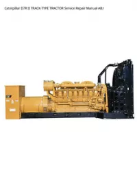 Caterpillar D7R II TRACK-TYPE TRACTOR Service Repair Manual ABJ preview