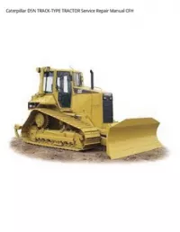 Caterpillar D5N TRACK-TYPE TRACTOR Service Repair Manual CFH preview