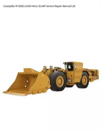 Caterpillar R1300G LOAD HAUL DUMP Service Repair Manual LJB preview