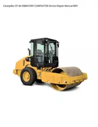 Caterpillar CP-44 VIBRATORY COMPACTOR Service Repair Manual MPC preview