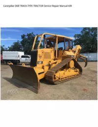 Caterpillar D6R TRACK-TYPE TRACTOR Service Repair Manual 4JR preview