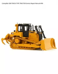 Caterpillar D6R TRACK-TYPE TRACTOR Service Repair Manual 4FM preview