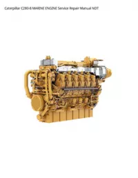 Caterpillar C280-8 MARINE ENGINE Service Repair Manual NDT preview
