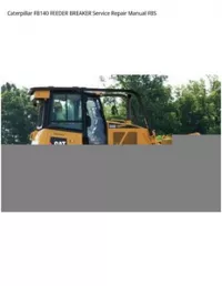 Caterpillar FB140 FEEDER BREAKER Service Repair Manual FBS preview