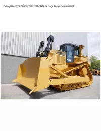 Caterpillar D7R TRACK-TYPE TRACTOR Service Repair Manual 6ER preview