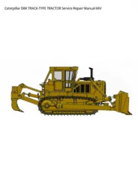 Caterpillar D8K TRACK-TYPE TRACTOR Service Repair Manual 66V preview