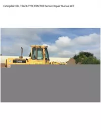 Caterpillar D8L TRACK-TYPE TRACTOR Service Repair Manual 4FB preview