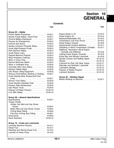 John Deere 9935 service manual
