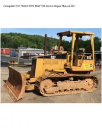 Caterpillar D5C TRACK-TYPE TRACTOR Service Repair Manual 6PJ preview