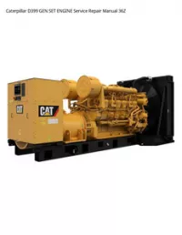 Caterpillar D399 GEN SET ENGINE Service Repair Manual 36Z preview