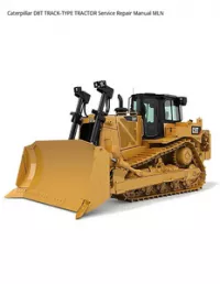 Caterpillar D8T TRACK-TYPE TRACTOR Service Repair Manual MLN preview