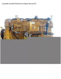 Caterpillar GH 800 PLOW Service Repair Manual LFS preview