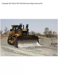 Caterpillar D9T TRACK-TYPE TRACTOR Service Repair Manual RJS preview