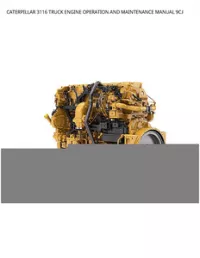 CATERPILLAR 3116 TRUCK ENGINE OPERATION AND MAINTENANCE MANUAL 9CJ preview