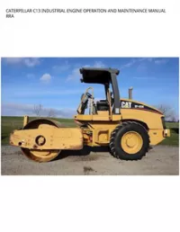 CATERPILLAR C13 INDUSTRIAL ENGINE OPERATION AND MAINTENANCE MANUAL RRA preview