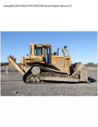 Caterpillar D6H TRACK-TYPE TRACTOR Service Repair Manual 1FJ preview