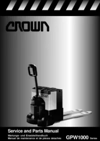 Crown GPW1000 Series Service Manual preview