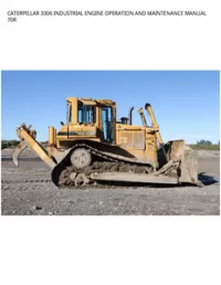 CATERPILLAR 3306 INDUSTRIAL ENGINE OPERATION AND MAINTENANCE MANUAL 70R preview