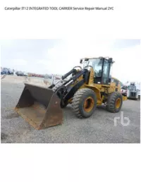 Caterpillar IT12 INTEGRATED TOOL CARRIER Service Repair Manual 2YC preview
