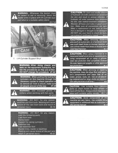 Case/Case IH 580 Super Backhoe Loader Tractor service manual