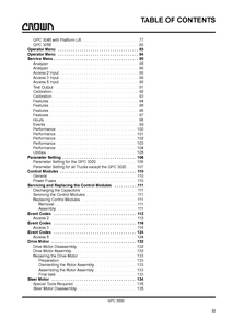 Crown GPC3000 manual pdf