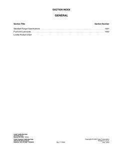 Case/Case IH 550H Crawler Dozer manual pdf