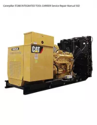 Caterpillar IT28B INTEGRATED TOOL CARRIER Service Repair Manual 5SD preview