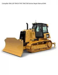 Caterpillar D6K LGP TRACK-TYPE TRACTOR Service Repair Manual DHA preview