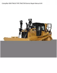 Caterpillar D6M TRACK-TYPE TRACTOR Service Repair Manual 4JN preview