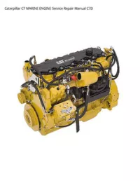 Caterpillar C7 MARINE ENGINE Service Repair Manual C7D preview