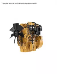 Caterpillar M318 EXCAVATOR Service Repair Manual 8SS preview