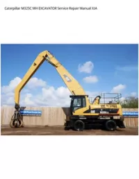 Caterpillar M325C MH EXCAVATOR Service Repair Manual XJA preview