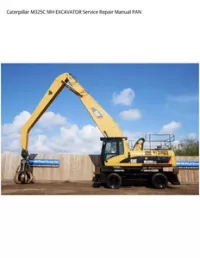 Caterpillar M325C MH EXCAVATOR Service Repair Manual PAN preview