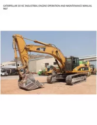 CATERPILLAR 3516C INDUSTRIAL ENGINE OPERATION AND MAINTENANCE MANUAL MLF preview