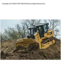 Caterpillar D7E TRACK-TYPE TRACTOR Service Repair Manual SCG preview