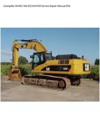 Caterpillar W345C MH EXCAVATOR Service Repair Manual R5K preview