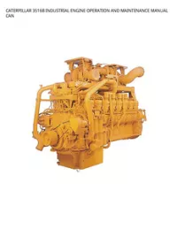 CATERPILLAR 3516B INDUSTRIAL ENGINE OPERATION AND MAINTENANCE MANUAL CAN preview