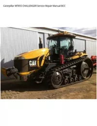 Caterpillar MT855 CHALLENGER Service Repair Manual BCC preview